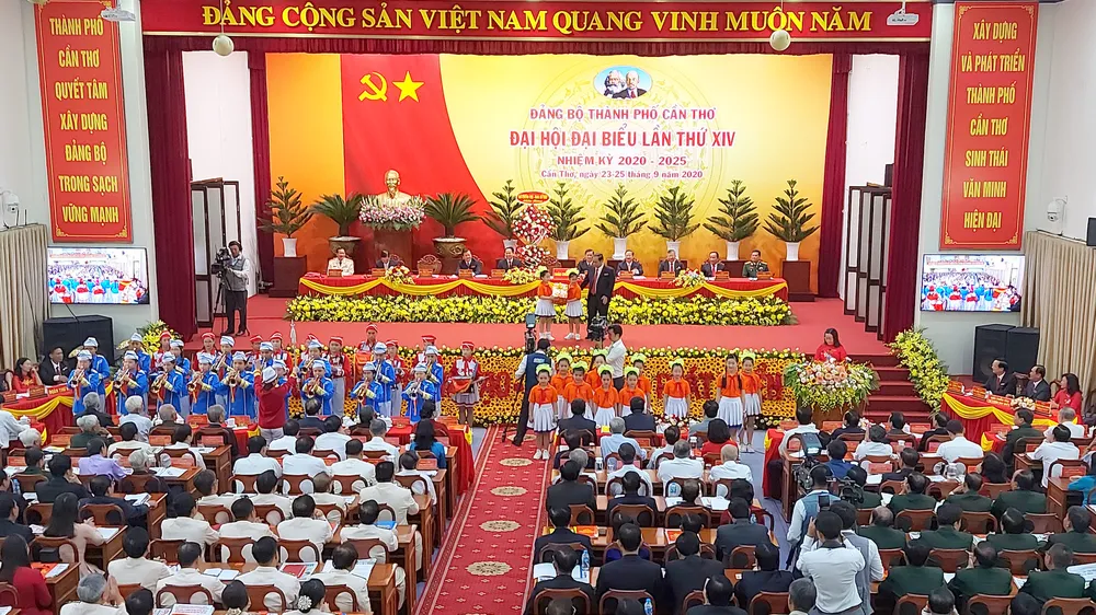 Khai mạc Đại hội đại biểu Đảng bộ TP Cần Thơ lần thứ XIV