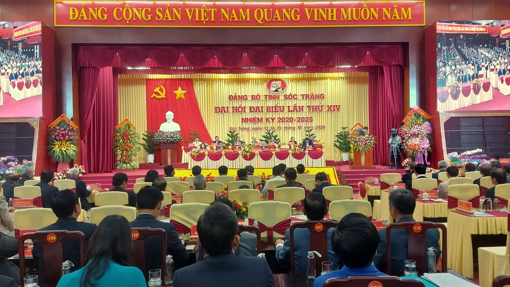 Khai mạc Đại hội Đảng bộ tỉnh Sóc Trăng lần thứ XIV