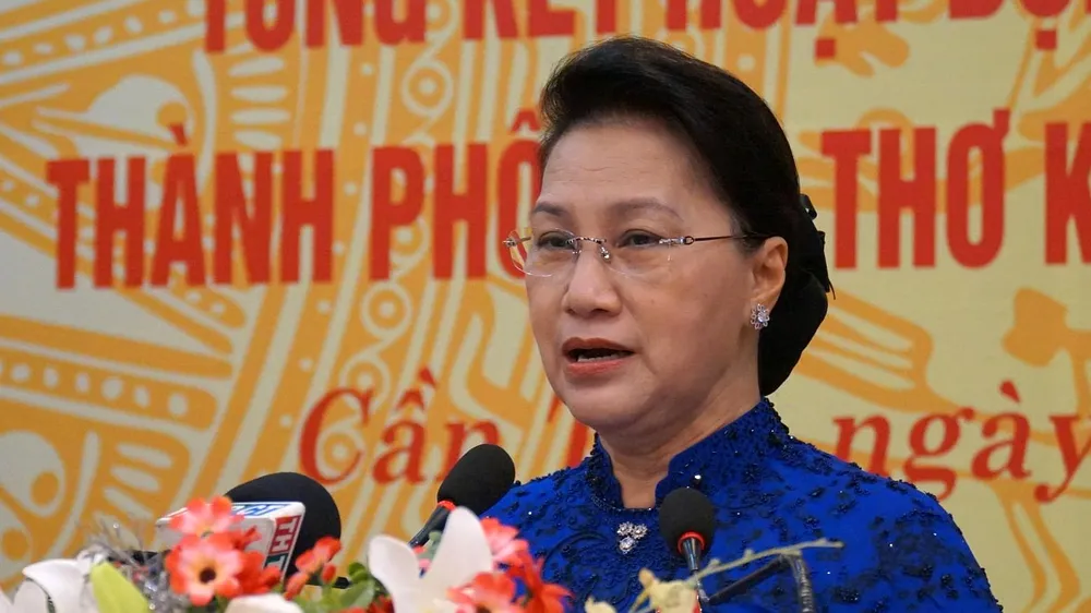 Chủ tịch Quốc hội Nguyễn Thị Kim Ngân dự kỷ niệm 75 năm ngày Tổng tuyển cử đầu tiên bầu Quốc hội