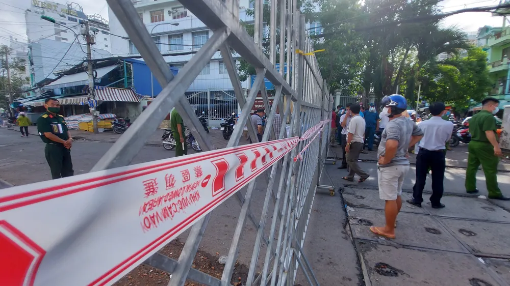 Phong tỏa một phần chợ đầu mối Tân An lớn nhất TP Cần Thơ