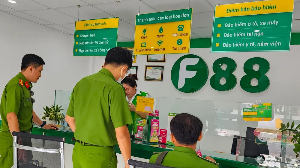 Kiểm tra hàng loạt điểm giao dịch, chi nhánh Công ty F88 tại ĐBSCL
