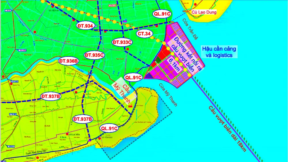 Thông qua Quy hoạch tỉnh Sóc Trăng thời kỳ 2021-2030, tầm nhìn đến năm 2050