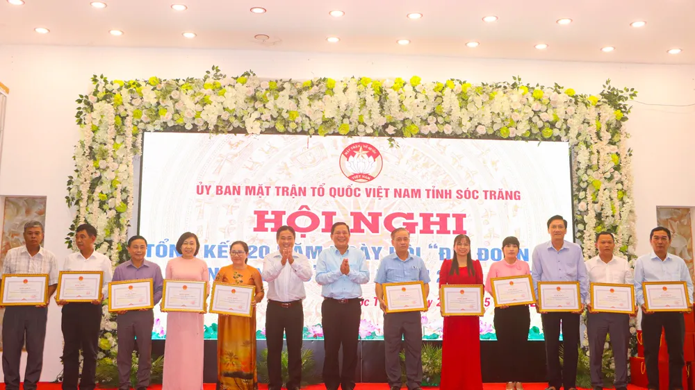 Sóc Trăng: Xây dựng trên 12.000 căn nhà Đại đoàn kết