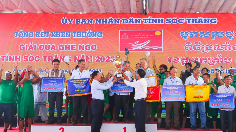Chung kết giải Đua ghe Ngo tỉnh Sóc Trăng năm 2023
