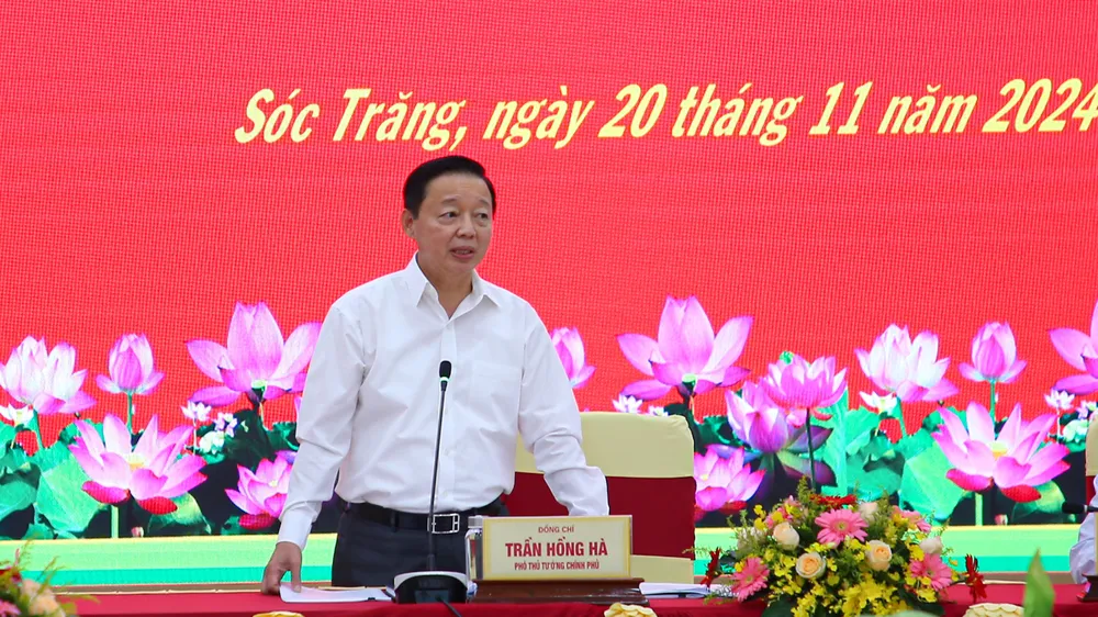Phó Thủ tướng Trần Hồng Hà: Đảm bảo nguồn cát, đá để các dự án cao tốc ở ĐBSCL về đích đúng hạn