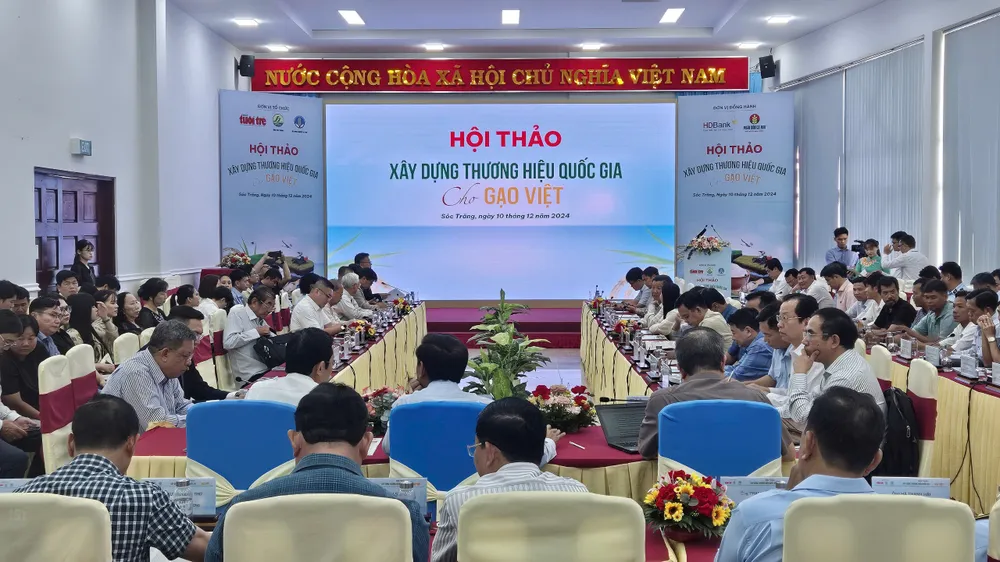 Chung tay xây dựng thương hiệu quốc gia cho gạo Việt