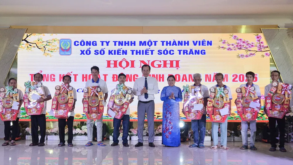 Công ty XSKT Sóc Trăng nộp ngân sách hơn 2.321 tỷ đồng trong năm 2025