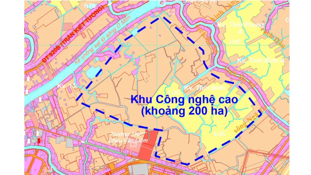 Cần Thơ ban hành đề án thành lập khu công nghệ cao hơn 5.000 tỷ đồng