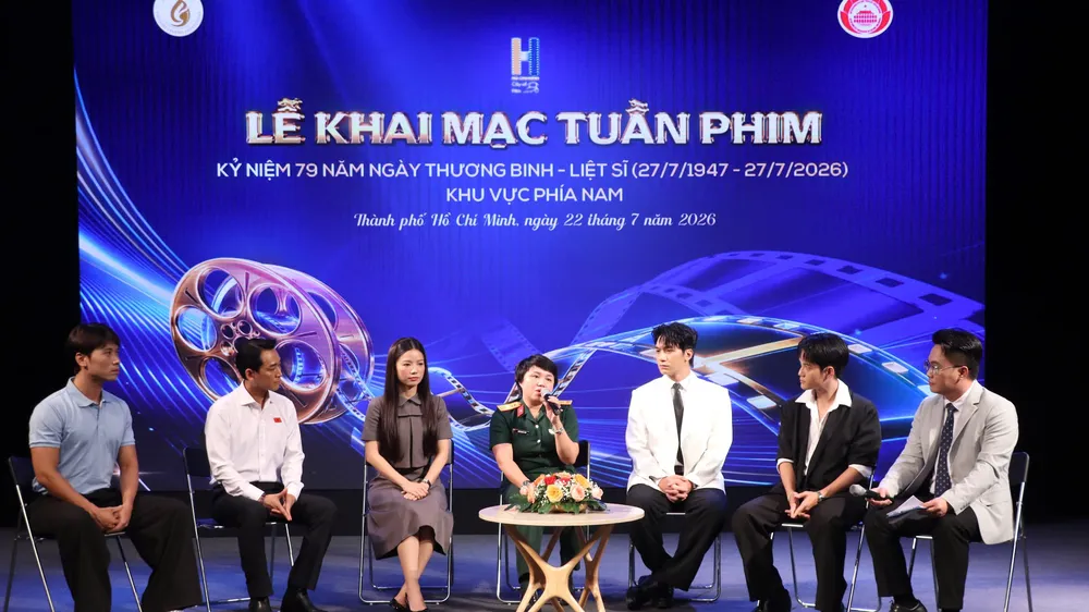 Phim Mưa đỏ chiếu khai mạc Tuần phim tại TPHCM dịp 27-7