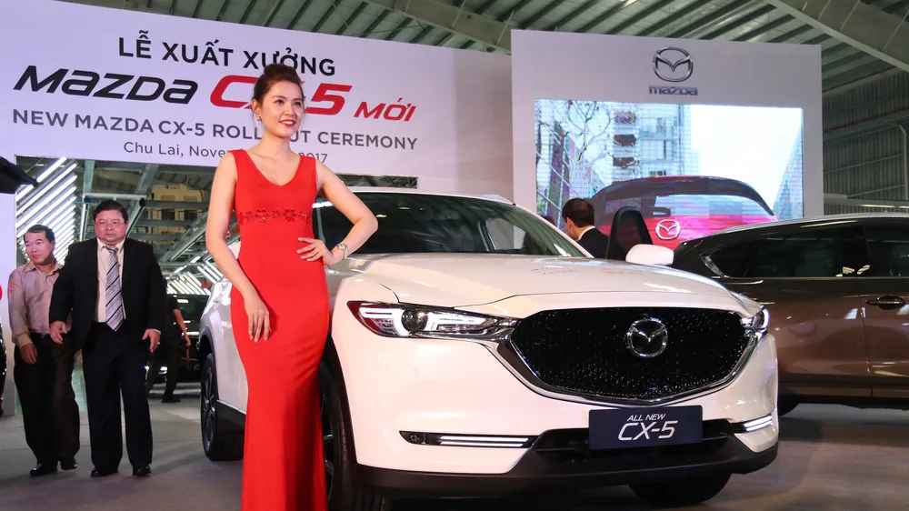 Xuất xưởng Mazda CX-5 phiên bản mới