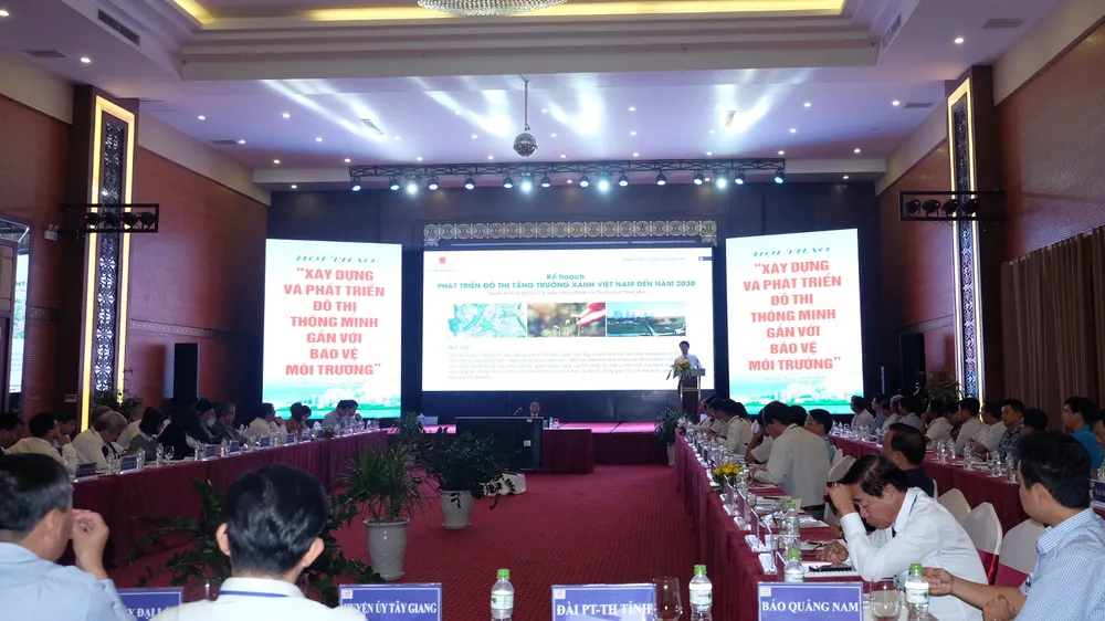 UBND tỉnh Quảng Nam và Đại sứ quán Nhật Bản tại Việt Nam tổ chức Hội thảo “Xây dựng và phát triển đô thị thông minh gắn với bảo vệ môi trường”