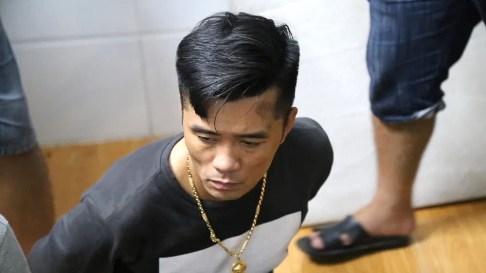 Đối tượng Lê Văn Quốc Vũ bị bắt