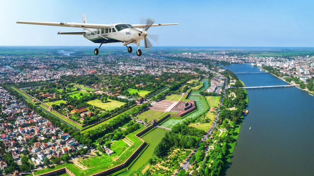 Khai trương đường bay Đà Nẵng - Huế bằng thủy phi cơ