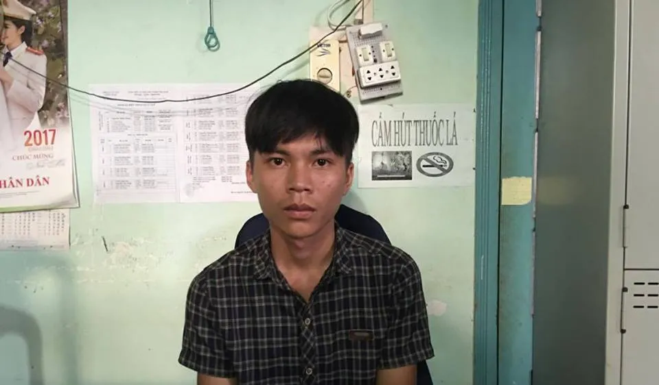 Cơ quan công an đang tạm giữ Nguyễn Mạnh Cường để điều tra về hành vi hiếp dâm trẻ em. Ảnh CÔNG HOAN.