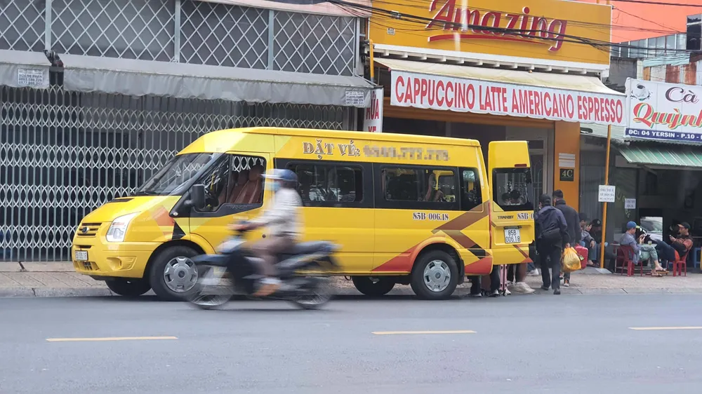 Nhiều nhà xe hoạt động trá hình ngay giữa trung tâm Đà Lạt