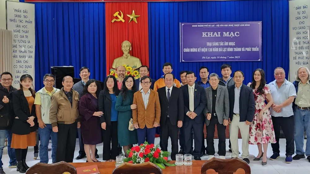 Nhiều nhạc sĩ tham gia sáng tác chào mừng 130 năm Đà Lạt hình thành và phát triển