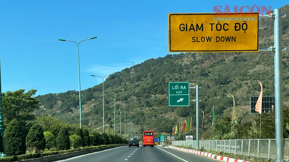 Cao tốc Bảo Lộc – Liên Khương giai đoạn 1 có tốc độ tối đa 80km/giờ