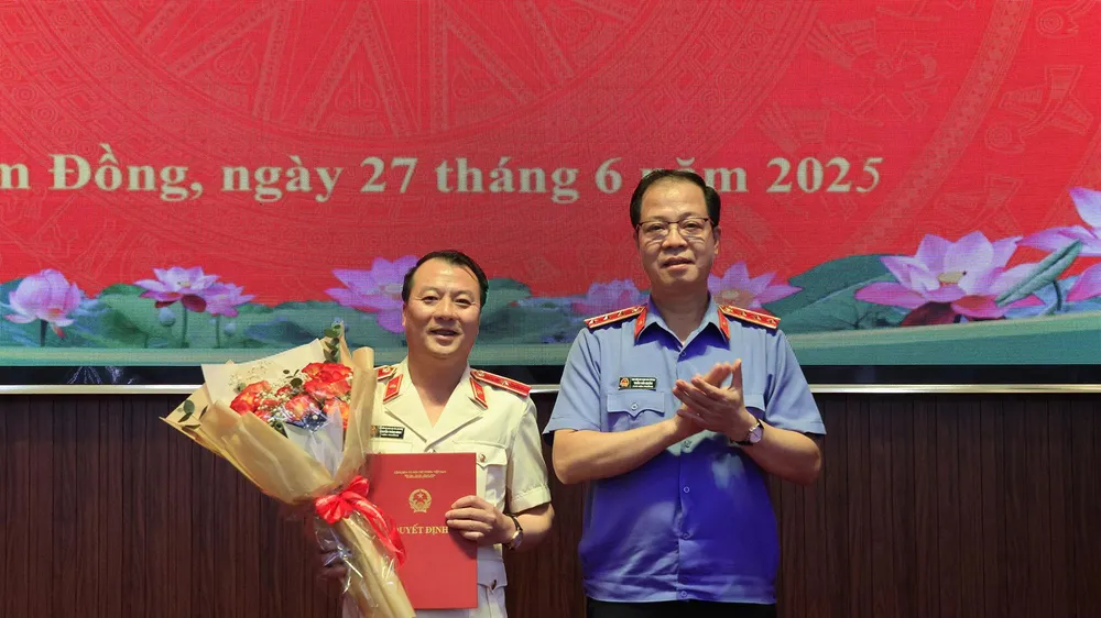 Bổ nhiệm ông Nguyễn Thành Minh làm Viện trưởng Viện KSND tỉnh Lâm Đồng (mới)