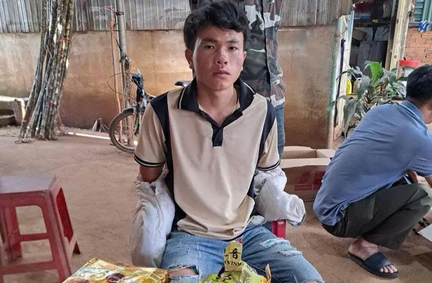 Công an Lâm Đồng bắt giữ đối tượng vận chuyển hơn 3 kg ma túy 