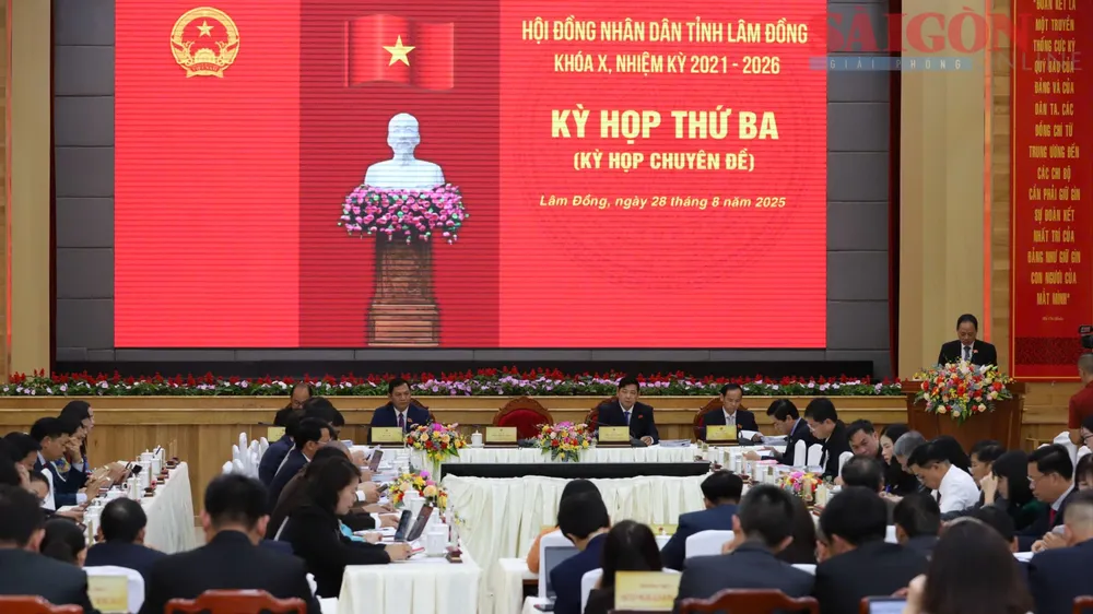 HĐND tỉnh Lâm Đồng họp kết hợp trực tuyến để thích ứng với tình hình mới