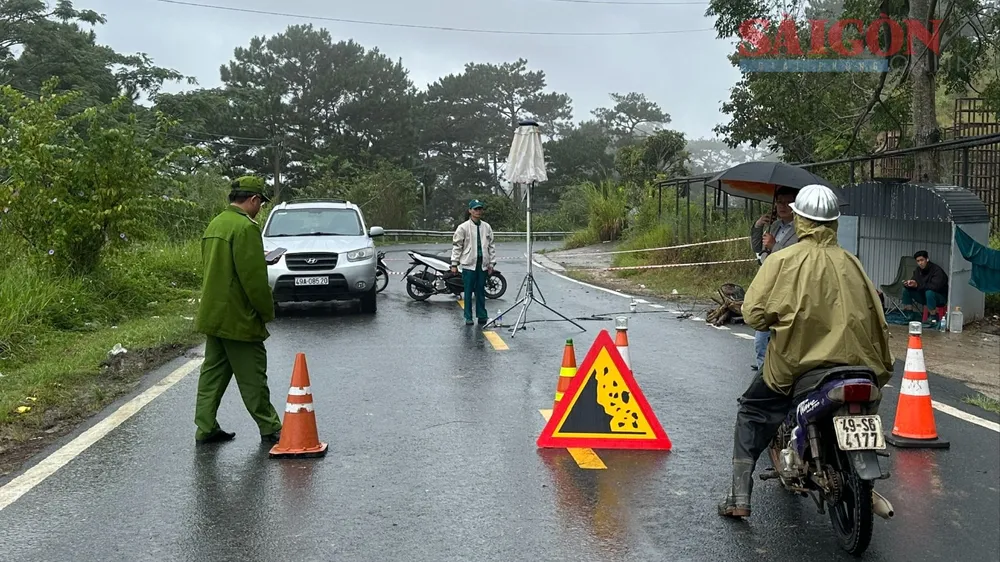 Sau phản ánh của Báo SGGP, phân luồng phương tiện qua đèo D’ran từ chiều 30-10