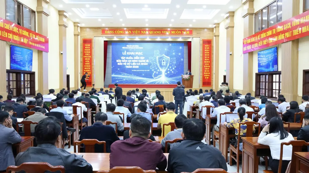 Lâm Đồng: Tập huấn an ninh mạng, nâng cao năng lực bảo vệ dữ liệu