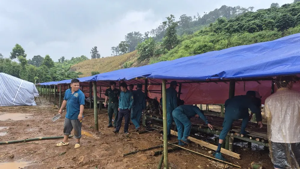 Lâm Đồng: Xuất hiện vết nứt dọc sườn đồi, hàng trăm người phải lánh nạn