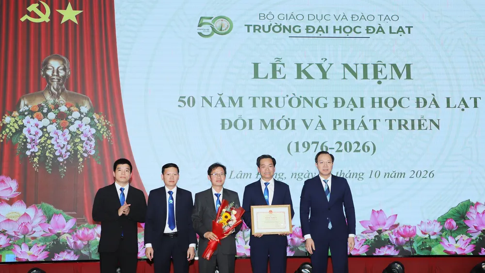 Trường Đại học Đà Lạt đào tạo hơn 85.000 cử nhân, thạc sĩ, tiến sĩ sau 50 năm