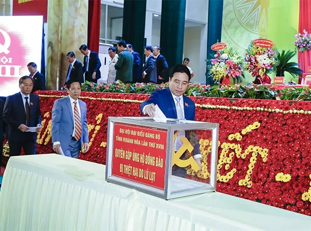 Đồng chí Nguyễn Khắc Định tái đắc cử Bí thư Tỉnh ủy Khánh Hòa 