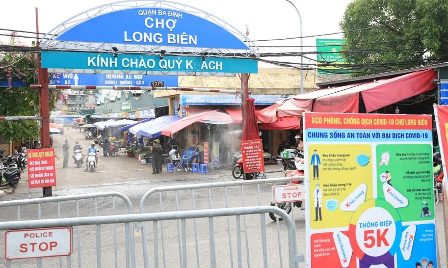 Các chợ đã đóng do Covid-19 sẽ được mở trở lại, nhưng người bán phải tiêm ít nhất 1 mũi vaccine
