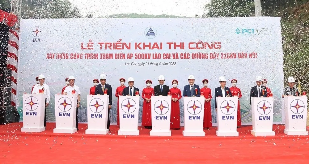 Khởi công trạm 500kV ở Lào Cai, sẵn sàng nhập khẩu điện khi cần thiết