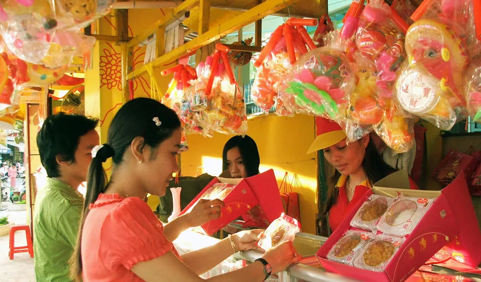 Nhộn nhịp thị trường bánh Trung thu 