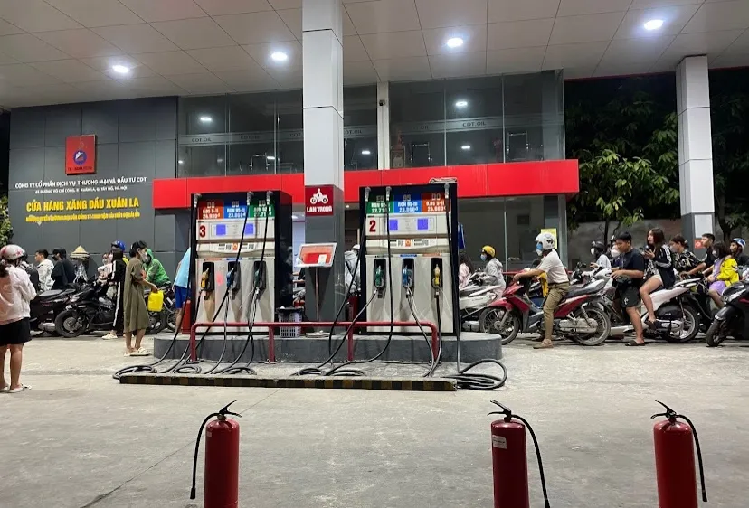 Cục QLTT Hà Nội thông tin về cửa hàng xăng dầu trên đường Võ Chí Công