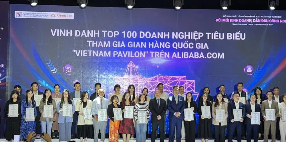 100 doanh nghiệp tiêu biểu được lên “Gian hàng quốc gia Việt Nam” trên Alibaba.com