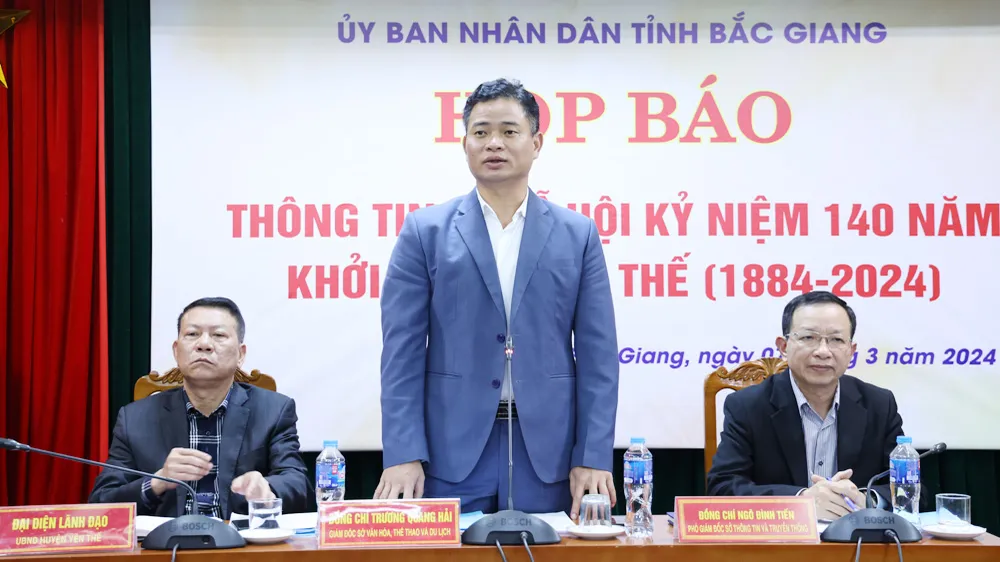 Từ ngày 15 đến 17-3, tổ chức lễ hội tưởng nhớ nghĩa quân Đề Thám