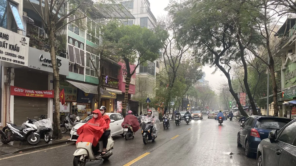 Hiện tượng nồm ẩm nhiều hơn trung bình nhiều năm ở miền Bắc