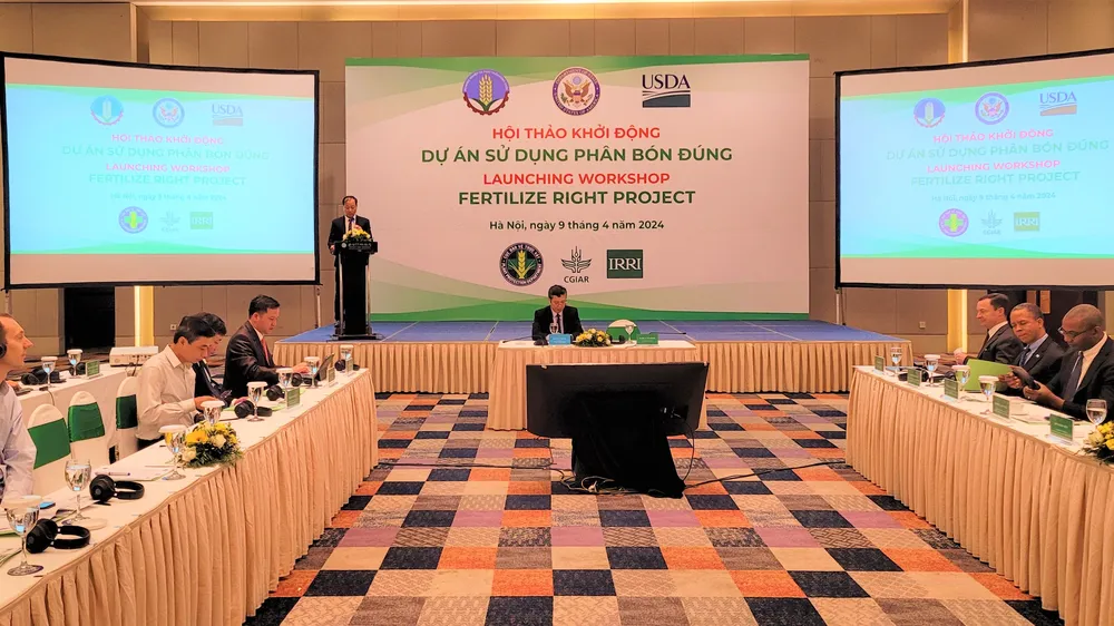6 tỉnh được chọn triển khai “Dự án sử dụng phân bón đúng”
