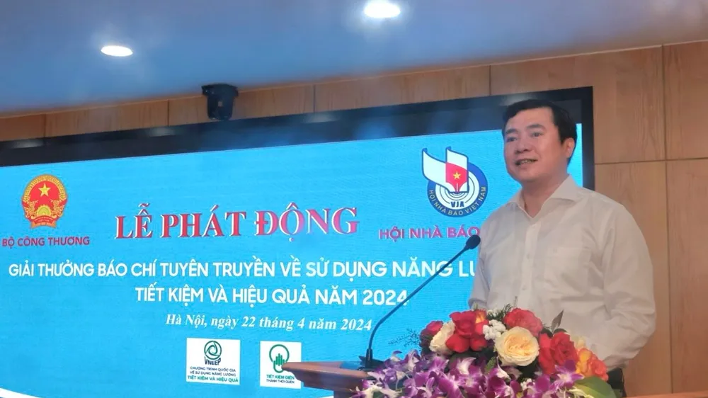 Phát động giải báo chí về tiết kiệm điện năm 2024