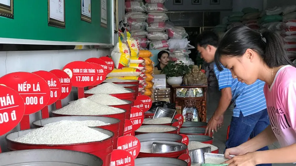 Giá gạo bán lẻ giảm mạnh, người tiêu dùng bớt lo