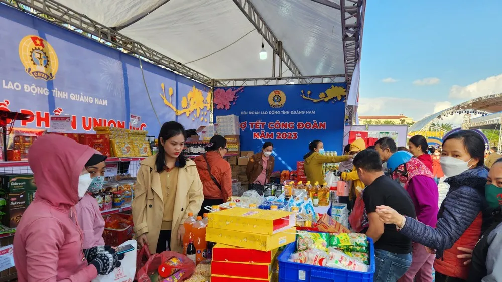 Hỗ trợ phiếu mua hàng điện tử cho 200.000 người lao động tham gia Chợ Tết Công đoàn