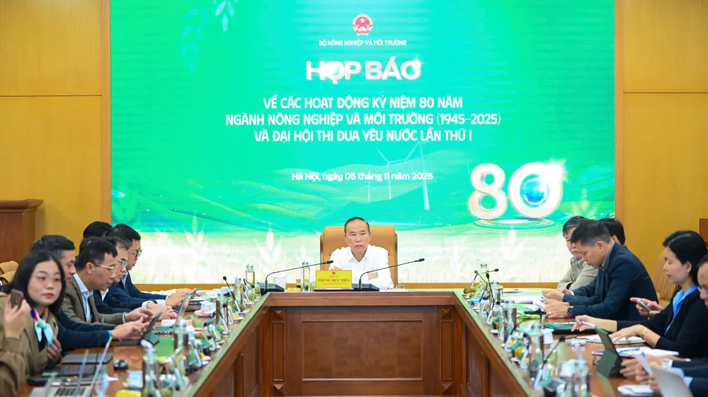 Lan tỏa tinh thần 80 năm ngành nông nghiệp và môi trường