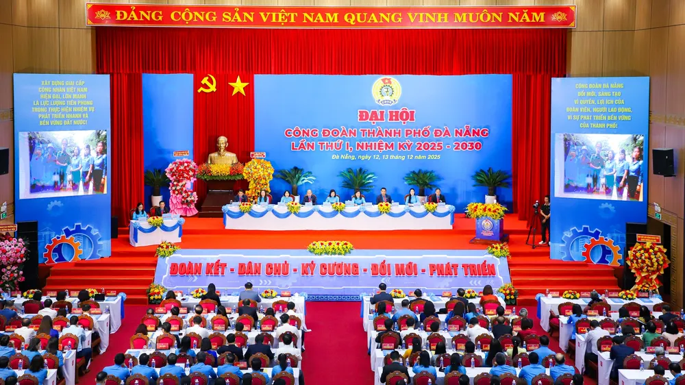 Đại hội Công đoàn TP Đà Nẵng lần thứ I, nhiệm kỳ 2025-2030