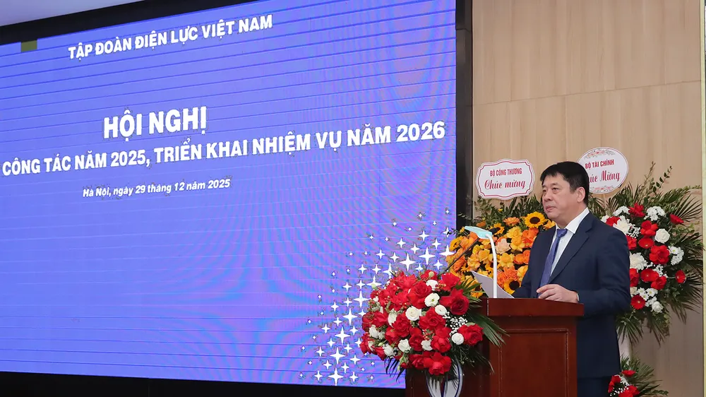 EVN tổng kết năm 2025, triển khai nhiệm vụ năm 2026