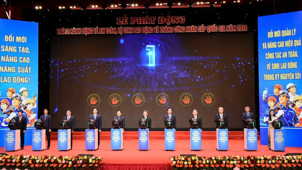Phát động Tháng công nhân và Tháng an toàn vệ sinh lao động năm 2026