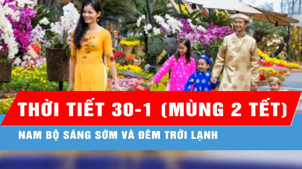Nam bộ sáng sớm và đêm trời lạnh 