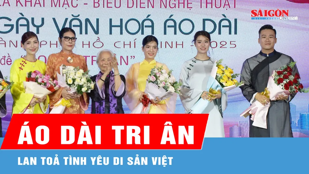 Hơn 100 thiết kế toả sáng tại Gala "Áo dài tri ân"