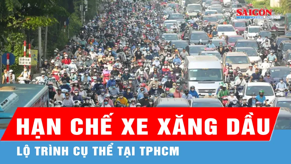 TPHCM dự kiến hạn chế xe xăng dầu vào trung tâm từ năm 2026