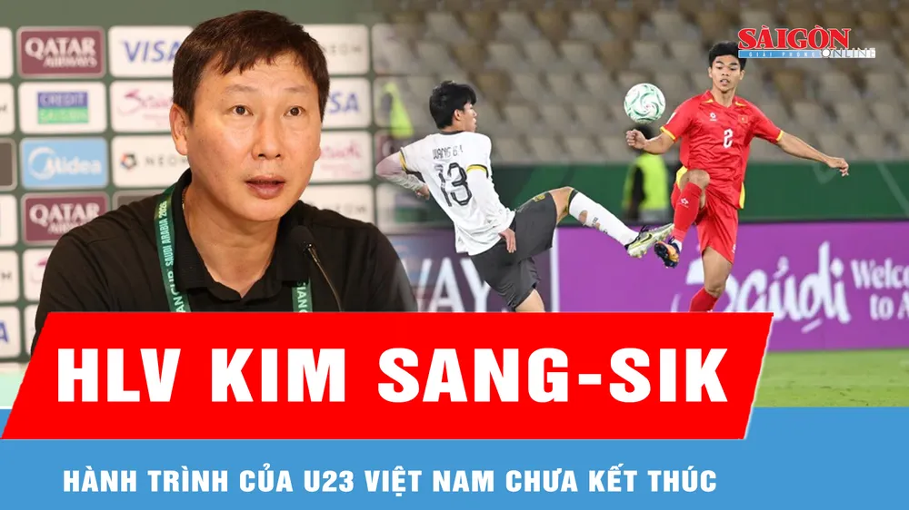 HLV Kim Sang-sik: “Hành trình của U23 Việt Nam chưa kết thúc”