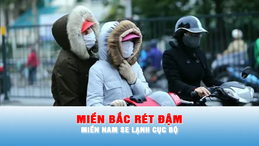 Podcast bản tin trưa 1-2: Miền Bắc rét đậm, miền Nam se lạnh cục bộ