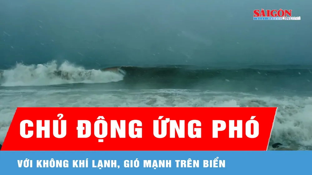 Các địa phương chủ động ứng phó với không khí lạnh, gió mạnh trên biển